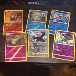 Holographic Pokémon Cards