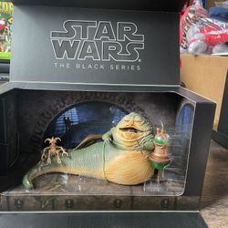Jabba the Hutt Throne Room with Salacious B. Crumb - Star Wars The Black Series SDCC 2014 New