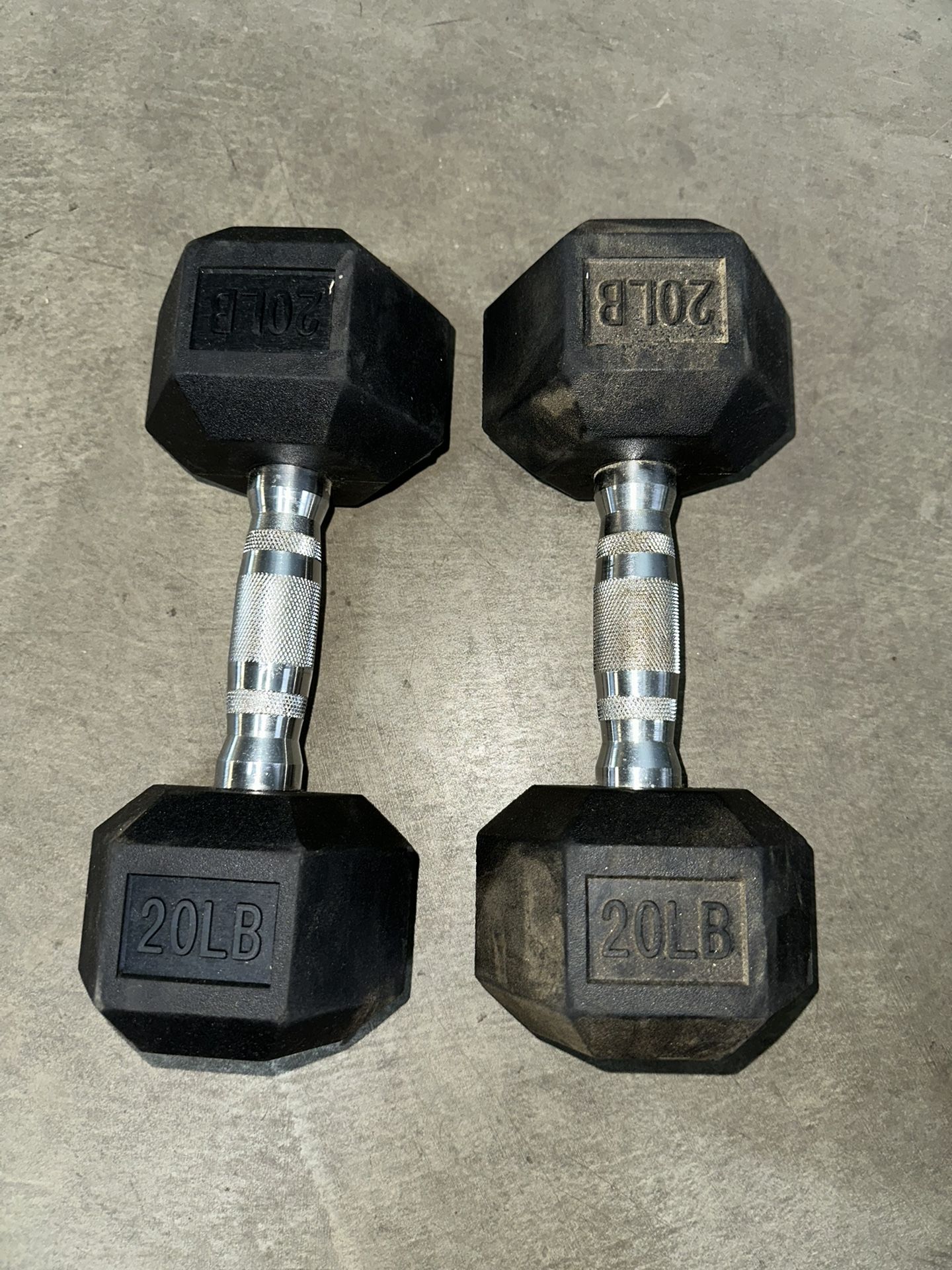 Brand New 20 Pound Dumbbells