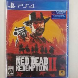 Red Dead Redemption 2 Unopened PS4 