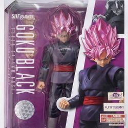 Bandai S.H.Figuarts Goku Black Super Saiyan Rosé – Brand New Sealed 