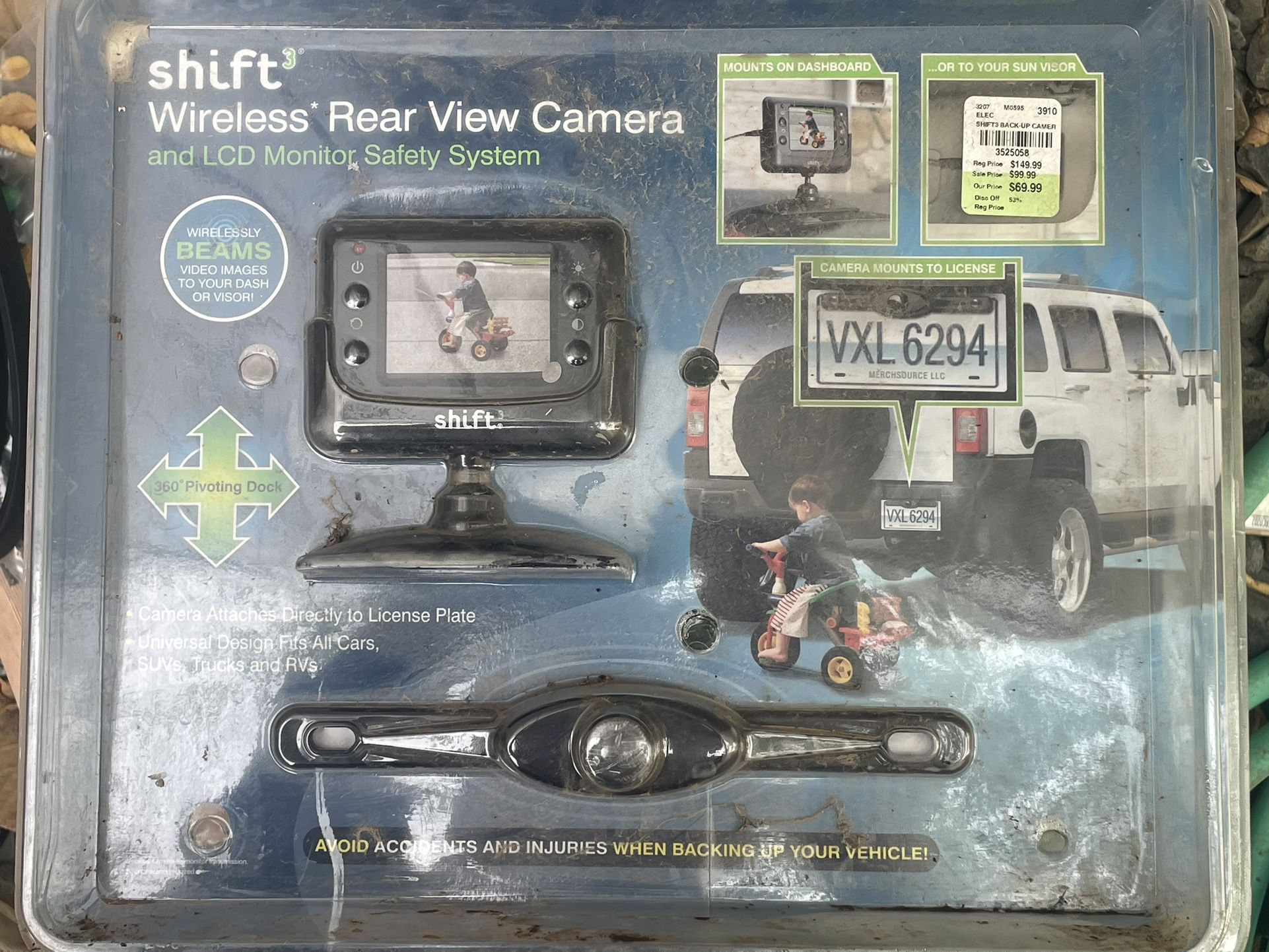 Shift 3 Wireless Rear view Camera