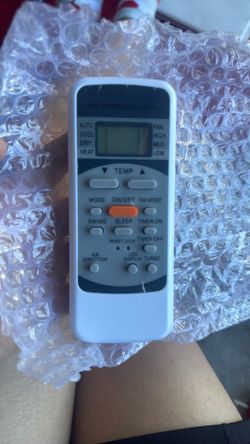 Universal air conditioner, remote