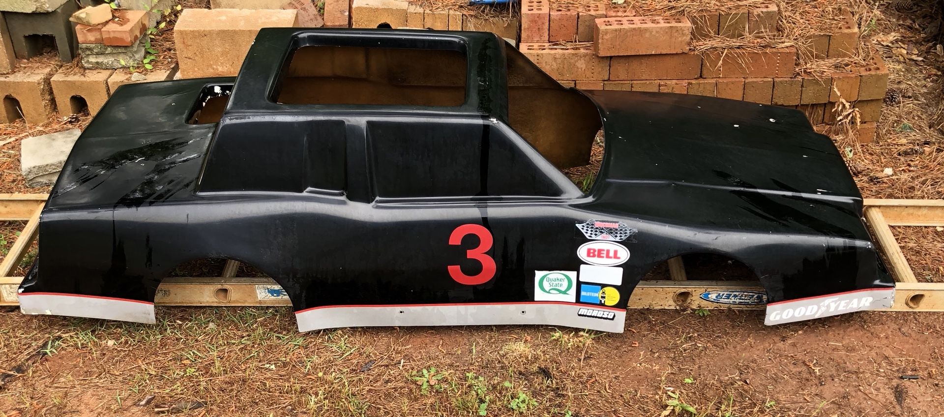 Antique Fiberglass Shriners Go Kart Body Dale Earnhardt