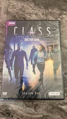 New sealed class dvd season 1 Dr who universe