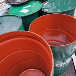 Clean 55 Gallon Drums 