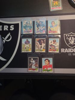 Vintage Topps Football Cards