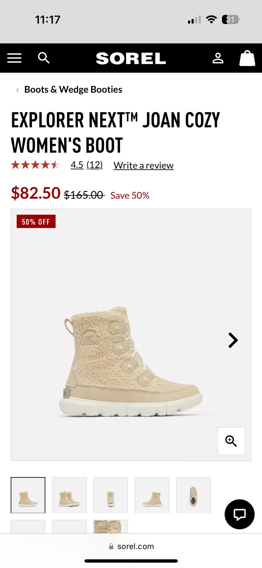 SOREL women’s Winter Boots