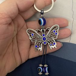 Evil Eye 🧿 Butterfly 🦋 Keychain $12