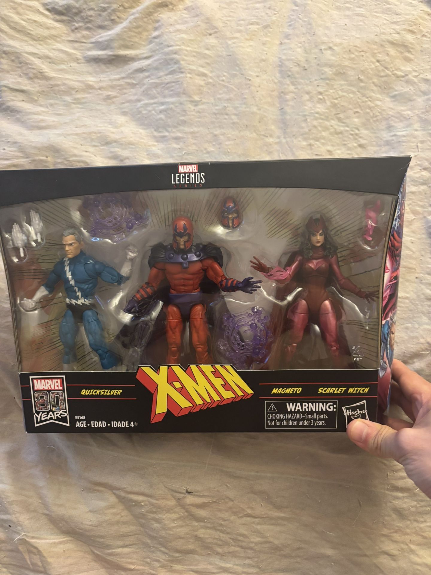 Marvel Family Set. Magneto, Scarlett And Quicksilver