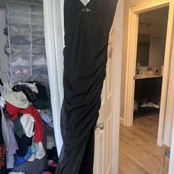 black prom dress