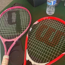 2 Tennis Rackets Fairly New 