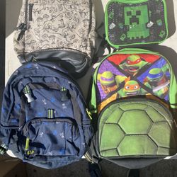 Backpacks/Lunchbox