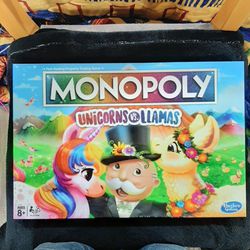 Monopoly: Llamas Vs Unicorns Edition