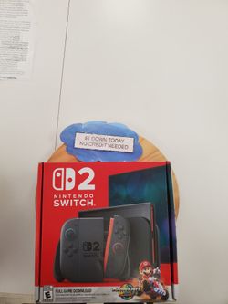 🎉 Next-Gen Gaming Starts Here – Nintendo Switch 2 (Brand New) Just $1 Down! Huge Savings + Full Warranty