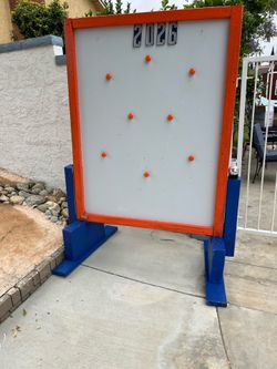 Backdrop or information board