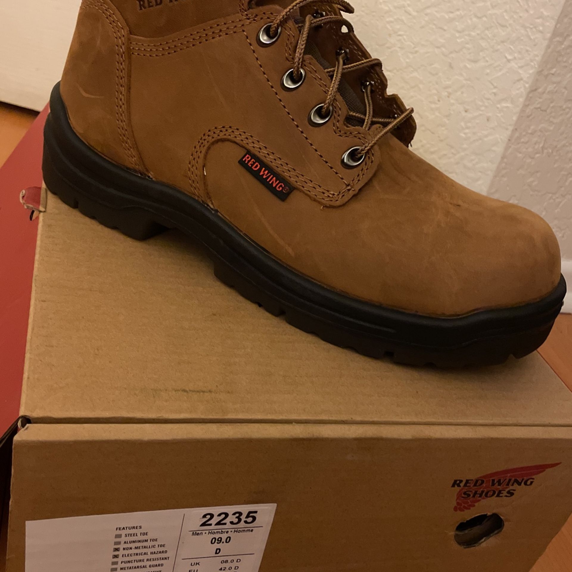 Boots Red Wing Size 9