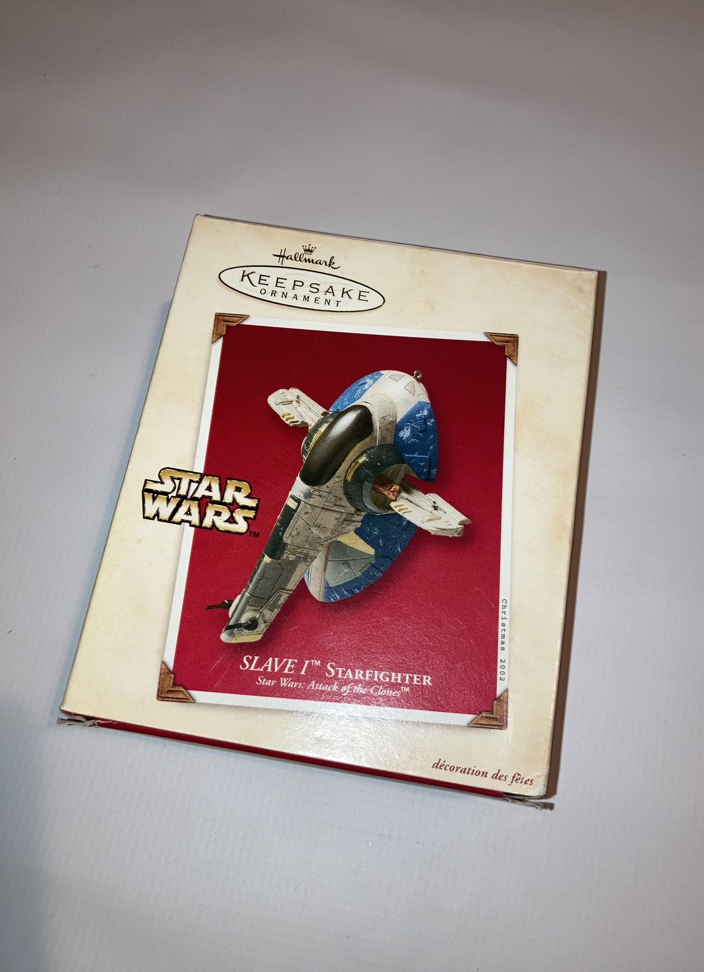 Star Wars Slave 1 Starfighter Attack of the Clones Hallmark