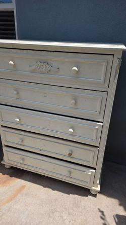 Cafe Kids Matching Desk + Dresser Set
