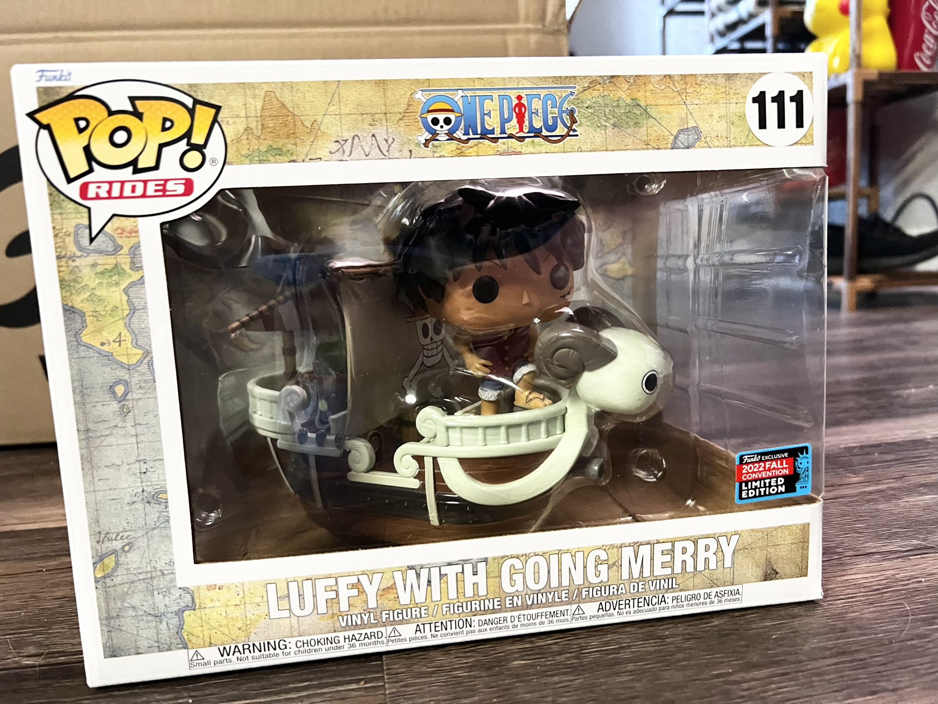 Luffy With Going Merry Funko Pop