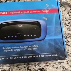 LINKSYS E3000 Wireless Router