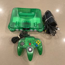 Jungle green nintendo 64 n64