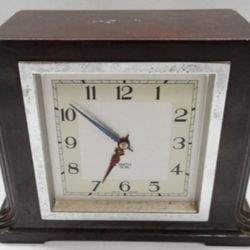 vintage Smiths Sectric Art Deco Bakelite mantel clock