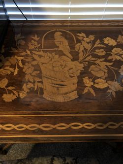 Antique handmade writing desk