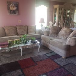 Sofa and Loveseat