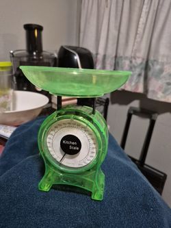 Kitchen scales. 