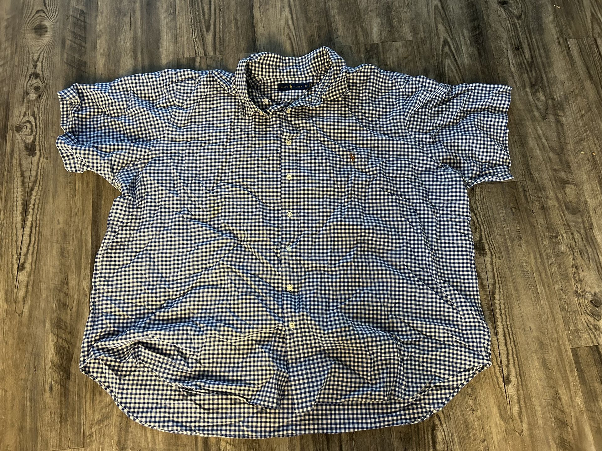 Men’s Polo Ralph Lauren Button Up 4XB