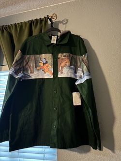 Disney Mickey Mouse Graphic Button-Up Jacket