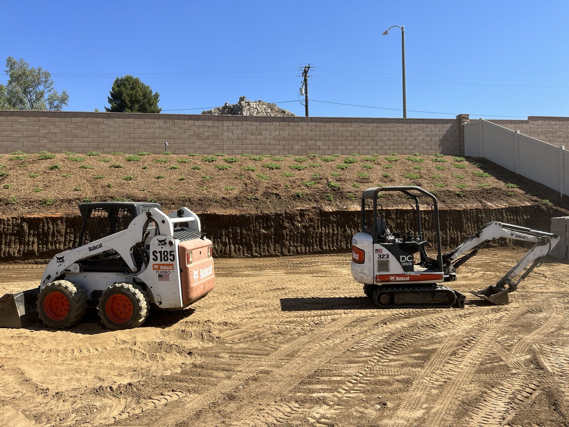 Bobcat Tractor Skid Steer
