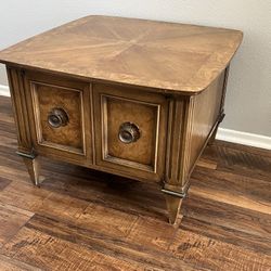 Lane Furniture Wood Mid Century Side End Table Living Room Furniture