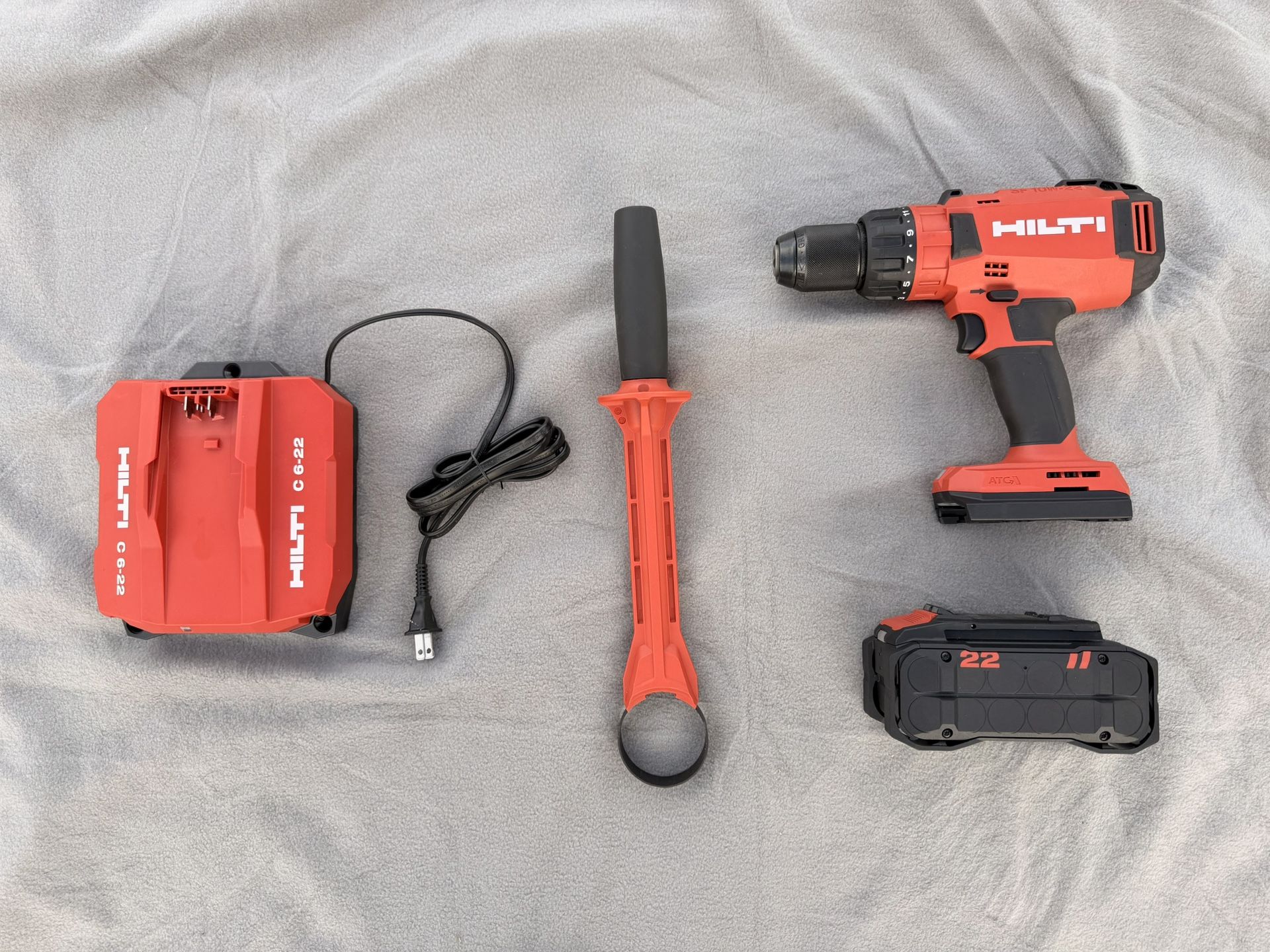 Hilti SF 10W -22 (new) Drill Combo W/ B 22-170 Li-ion Battery & Hilti C 6-22 Charger