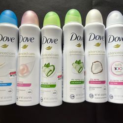 Dove Spray Deoderant