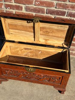Wooden chest