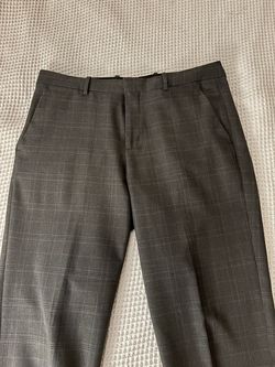 Perry Ellis Men’s Dress Pants - Gray - 32W 34L