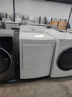 LG 7.3 cu. ft. Rear control Gas Energy Star dryer with sensor dry