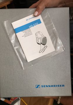 Sennheiser 650 HD headphones