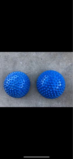 Blue Half Balance Pods Set of 2