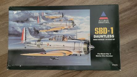 1/48 Scale SBD-1 Dauntless Model