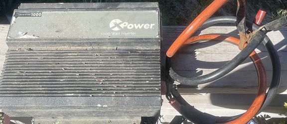 Xantrex XPower 1000 Watt Power Inverter 12V 115V Bundle with Battery Cables 