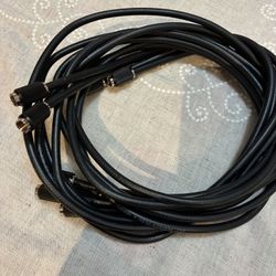 PPC Perfect Flex 6 Series 18 AWG CATV Coaxial Cable- 6 Ft- Male-Male Set of 4