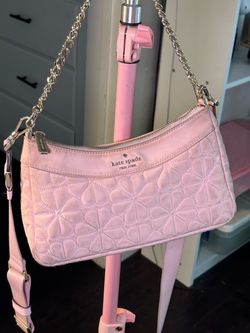 Kate Spade New York Pink Quilted Crossbody Bag