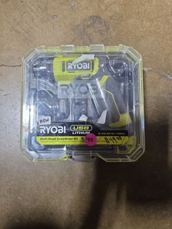 Ryobi Multi-Head Screwdriver Kit