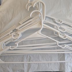 Hangers 10 Piece Plastic New More Available