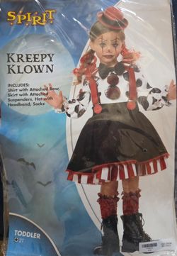 Toddler Kreepy Klown Costume