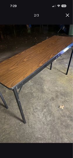 60”x18” Barracks Table  S.W.Arl.