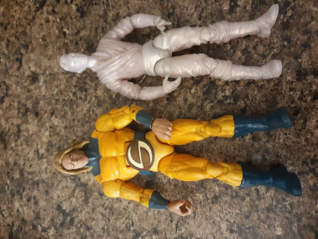 Marble action figures